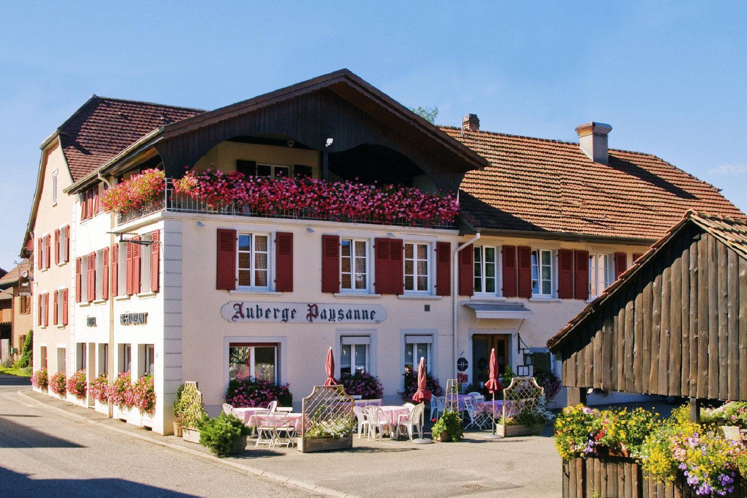 Auberge Et Hostellerie Paysanne Lutter Exterior foto